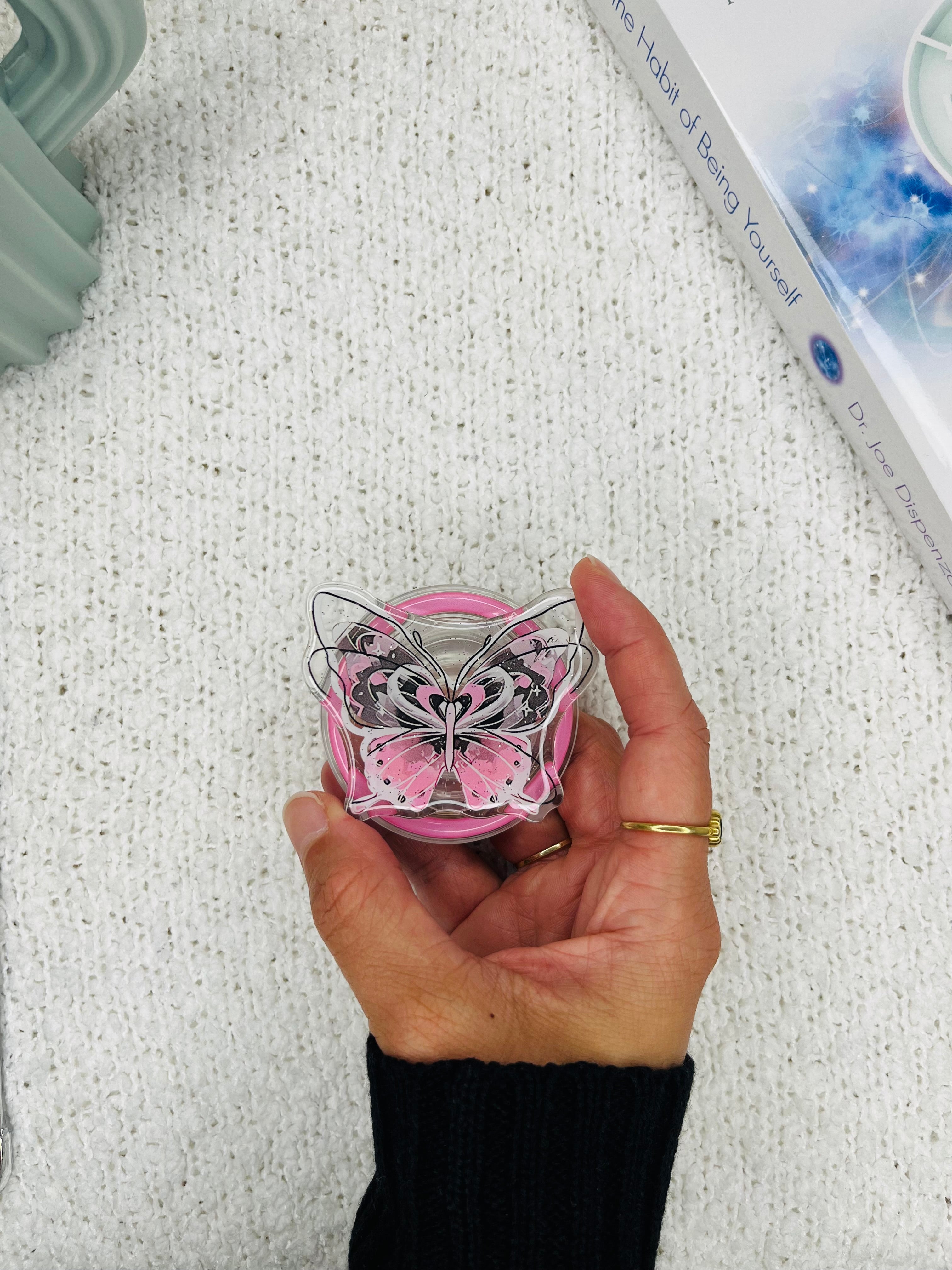 Butterfly Kindle Grip