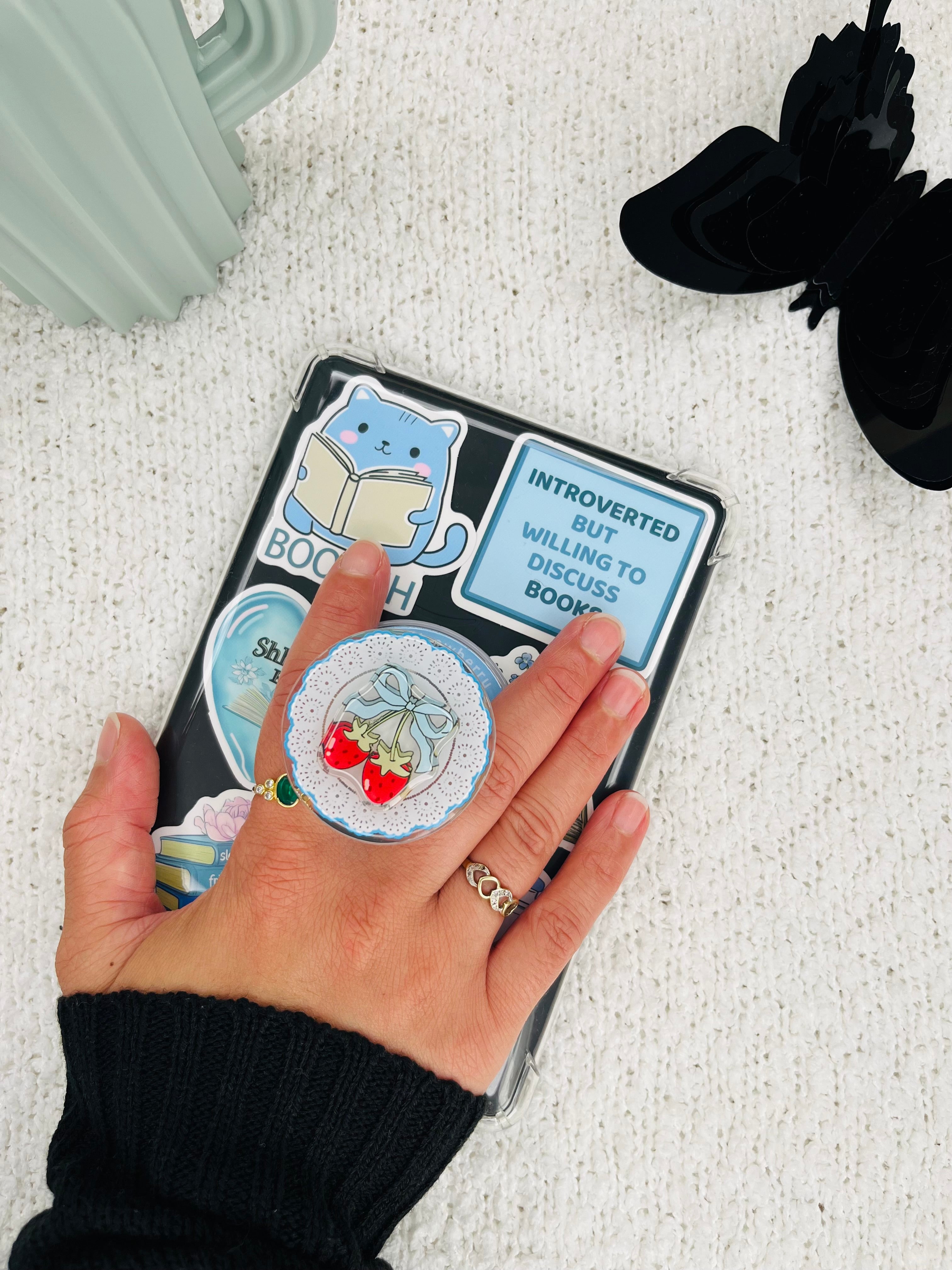 Strawberry Kindle Grip