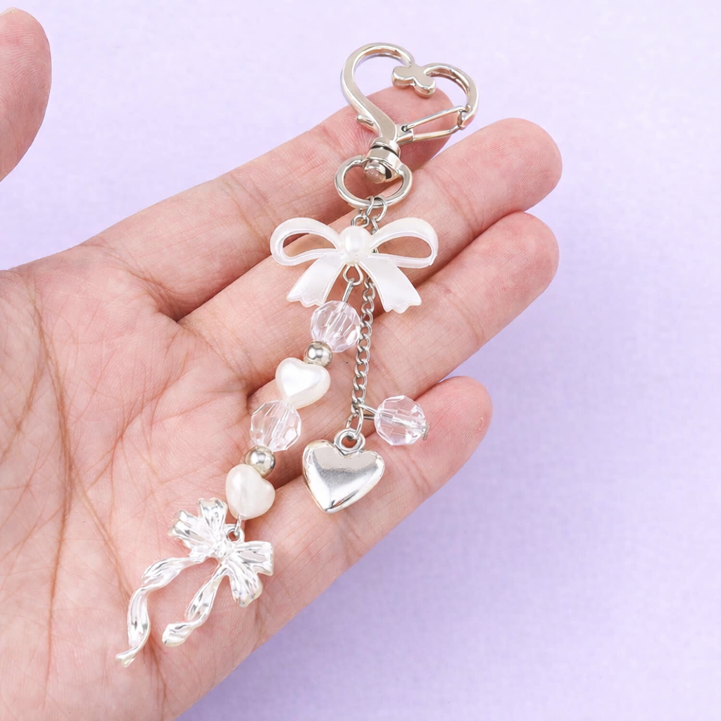 Silver Love Heart Charm