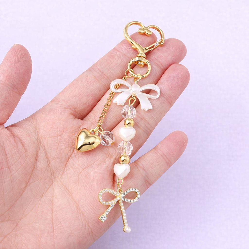 Gold Love Heart Charm