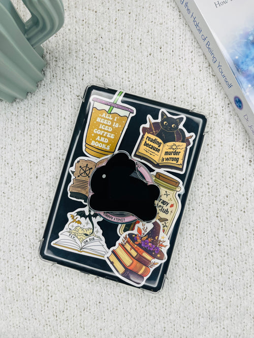 Black Bunny Kindle Grip