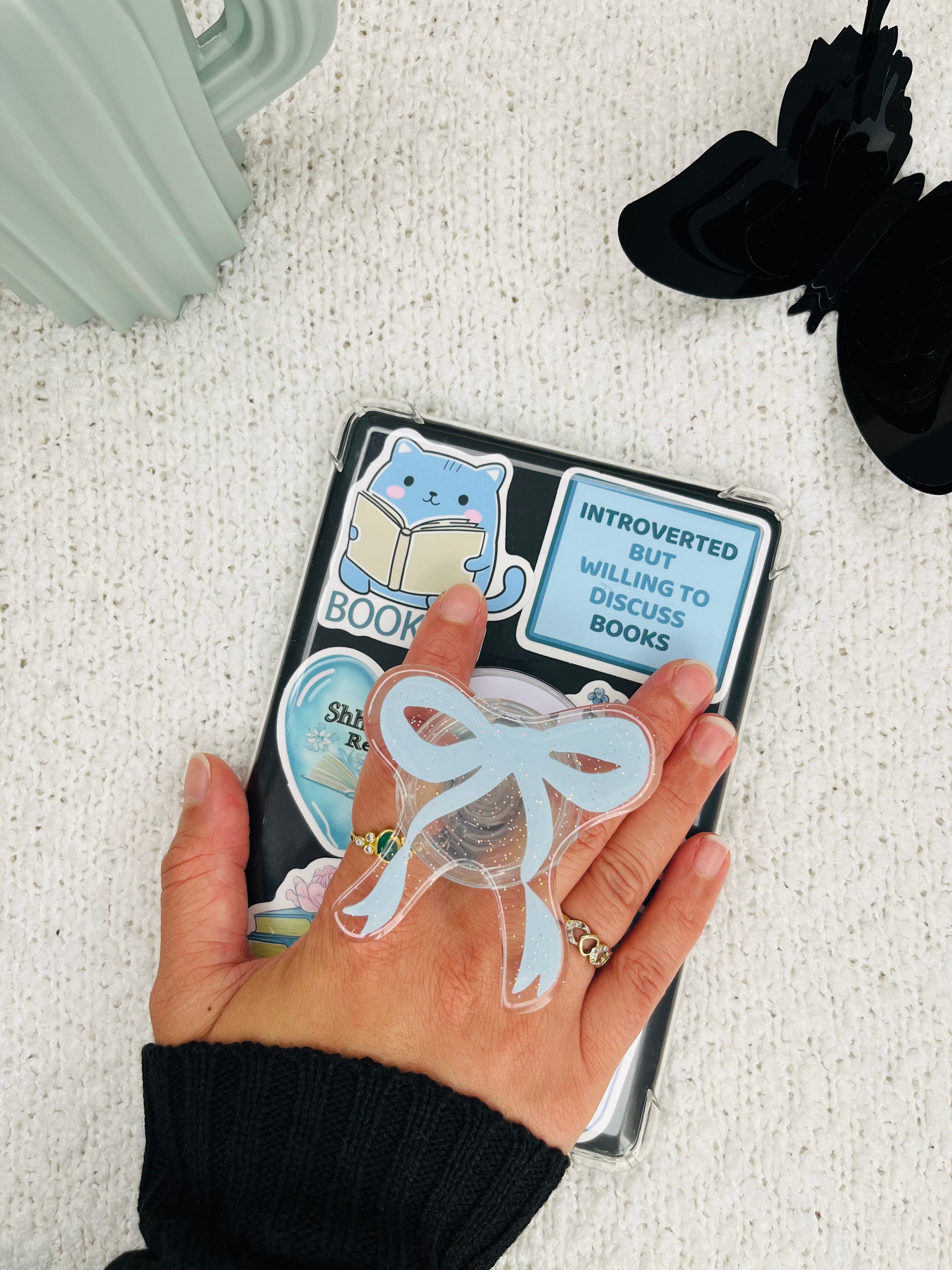 Blue Ribbon Kindle Grip