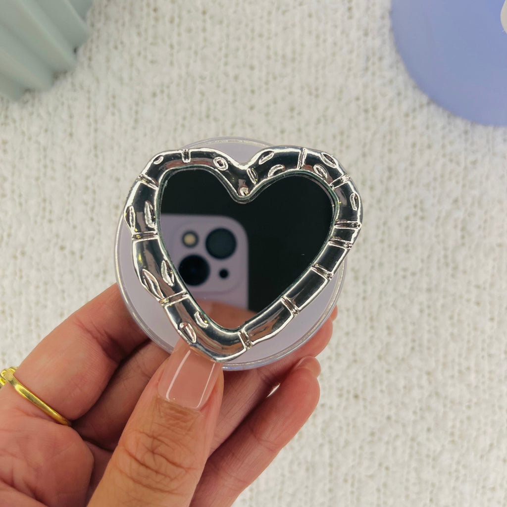Mirror Heart Kindle Grip