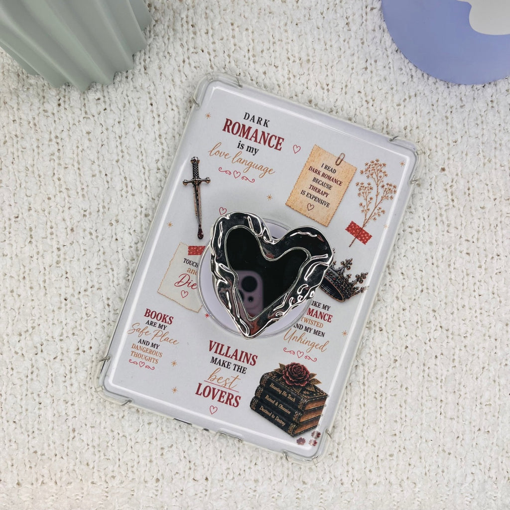 Melting Mirror Heart Kindle Grip
