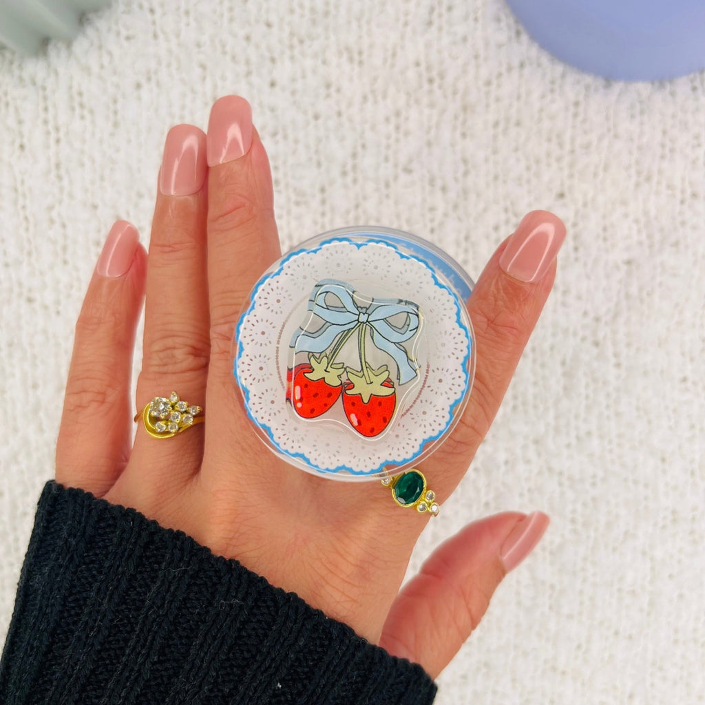 Strawberry Kindle Grip