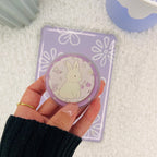 Rosy Bunny Kindle Grip