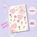 Sweetheart Kindle Insert | Printable PDF