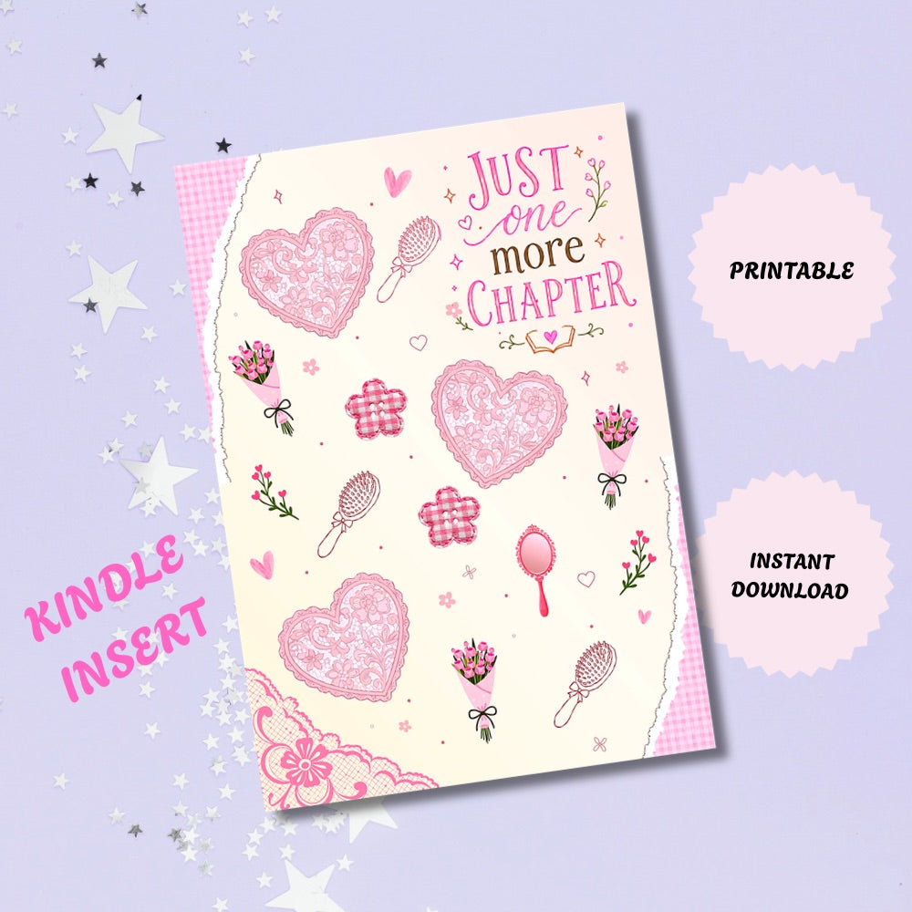 Sweetheart Kindle Insert | Printable PDF