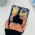 Black Bunny Kindle Grip