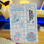 Hockey Romance Kindle Insert | Printable PDF