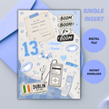 Irish Rugby Romance Kindle Insert | Printable PDF