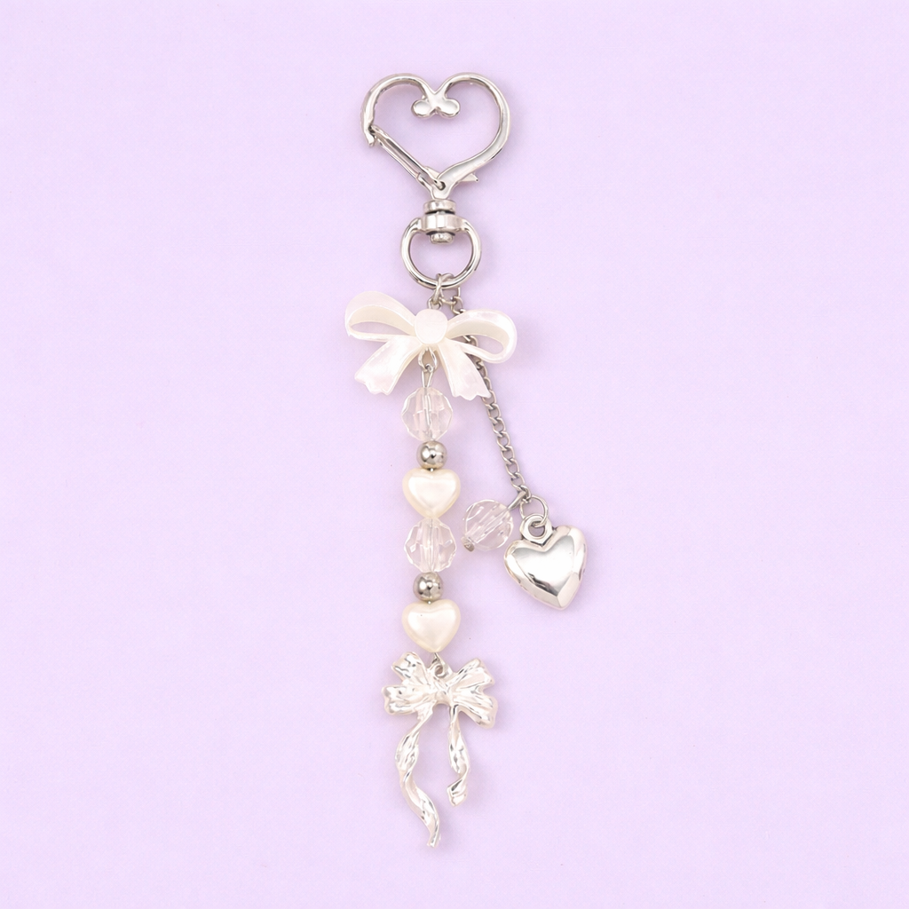 Silver Love Heart Charm