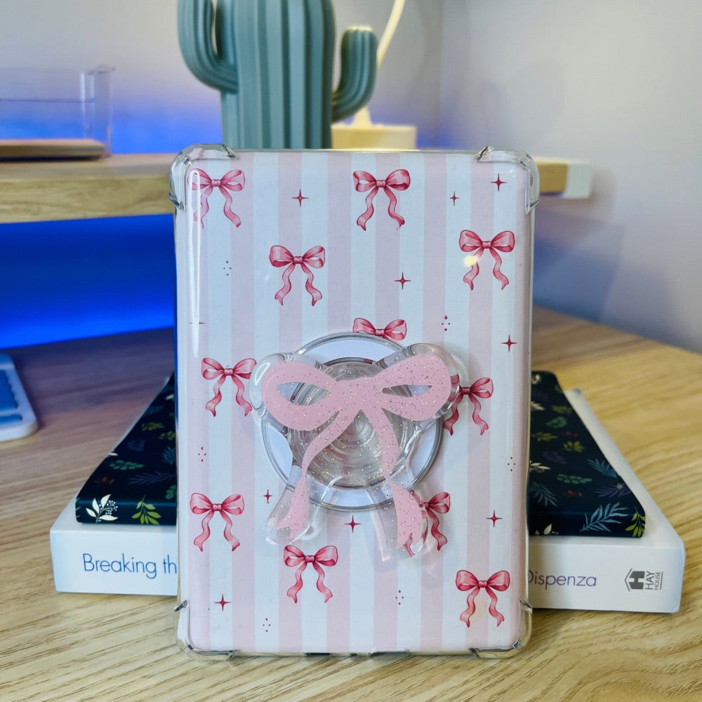 Pink Bow Kindle Insert | Printable PDF