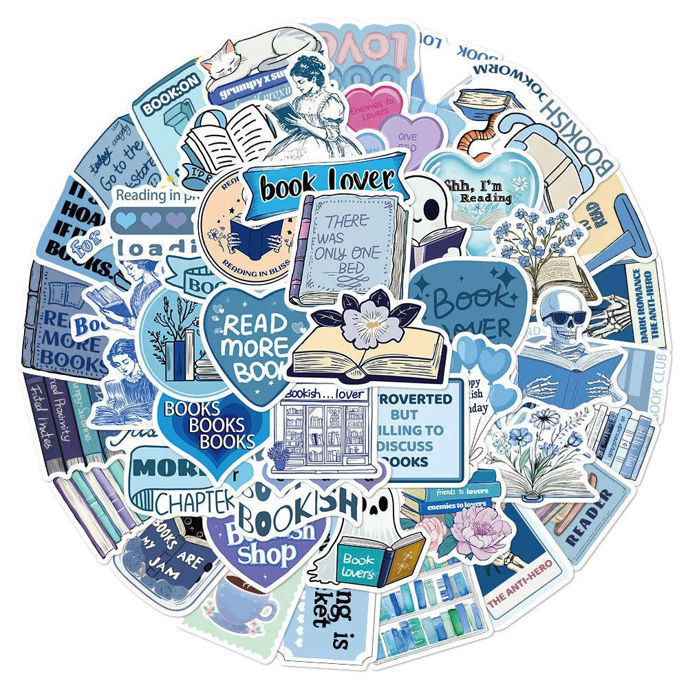 Book Lover Stickers