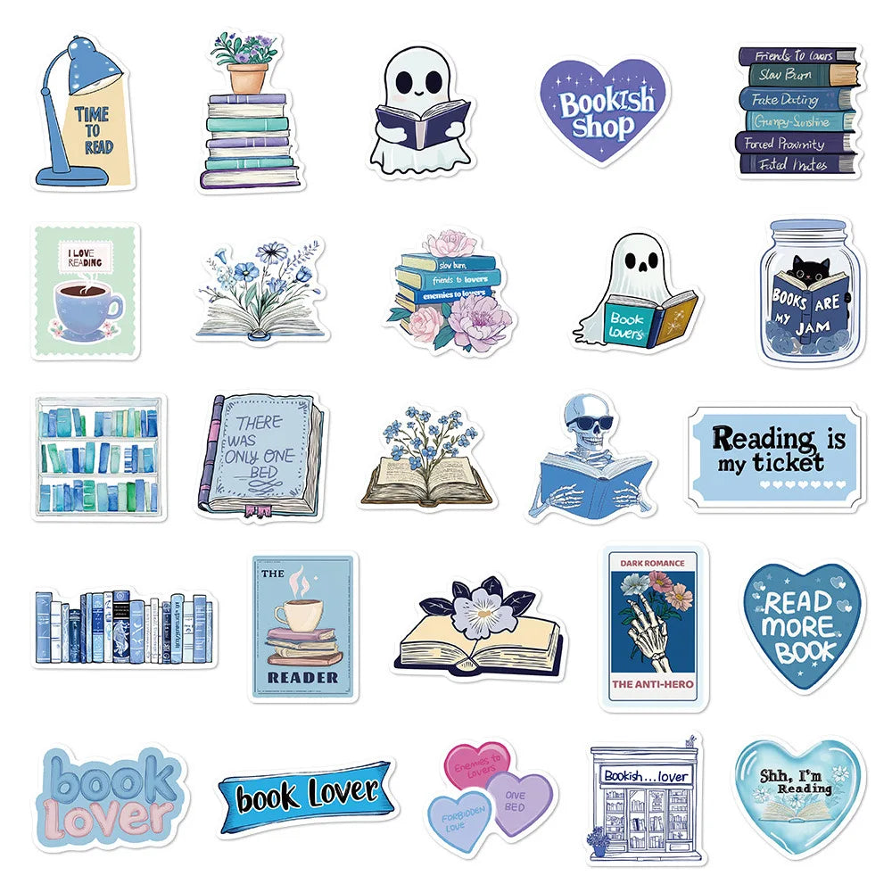 Book Lover Stickers
