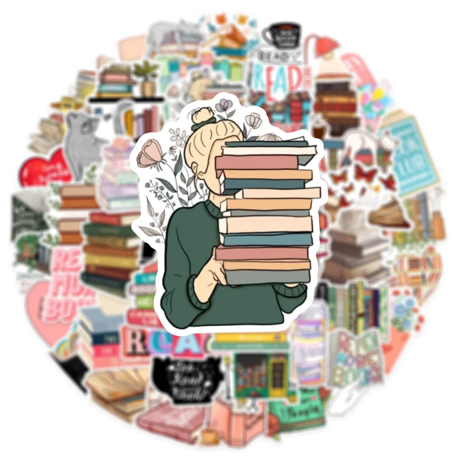 Book Club Stickers