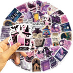 Midnight Purple Bookish Stickers
