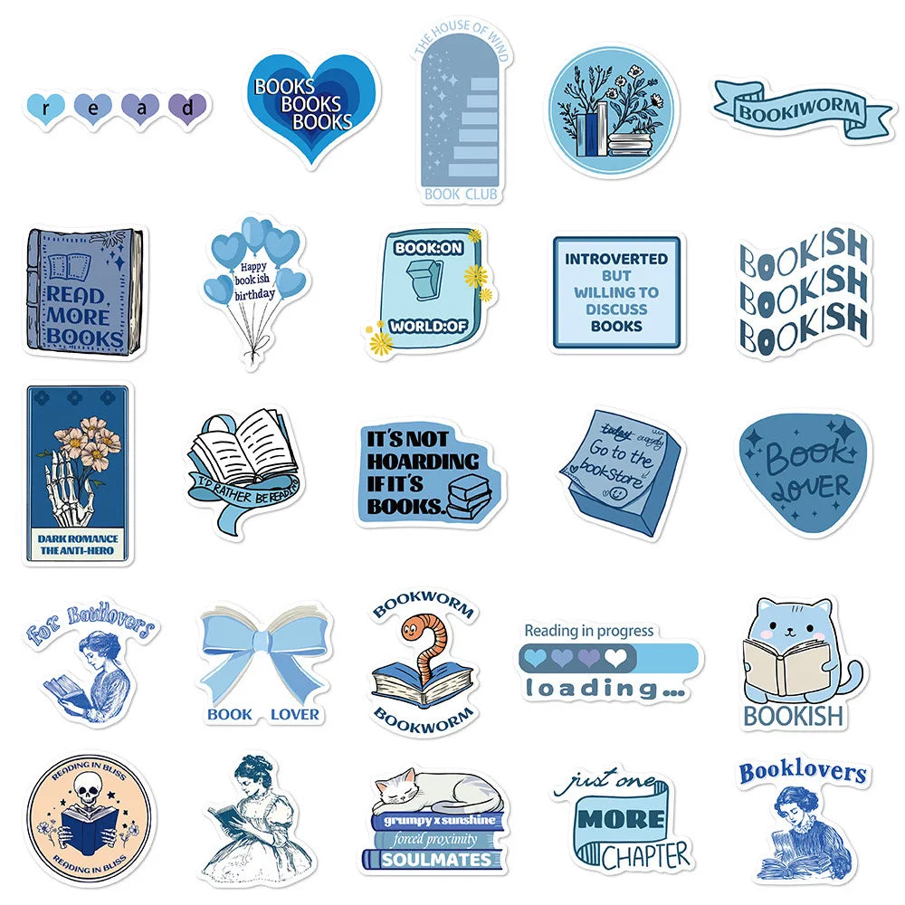 Book Lover Stickers