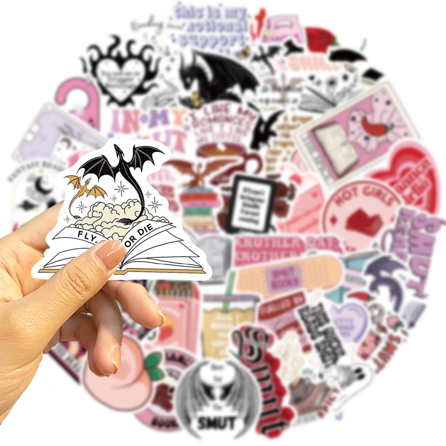 Smut Bookish Stickers