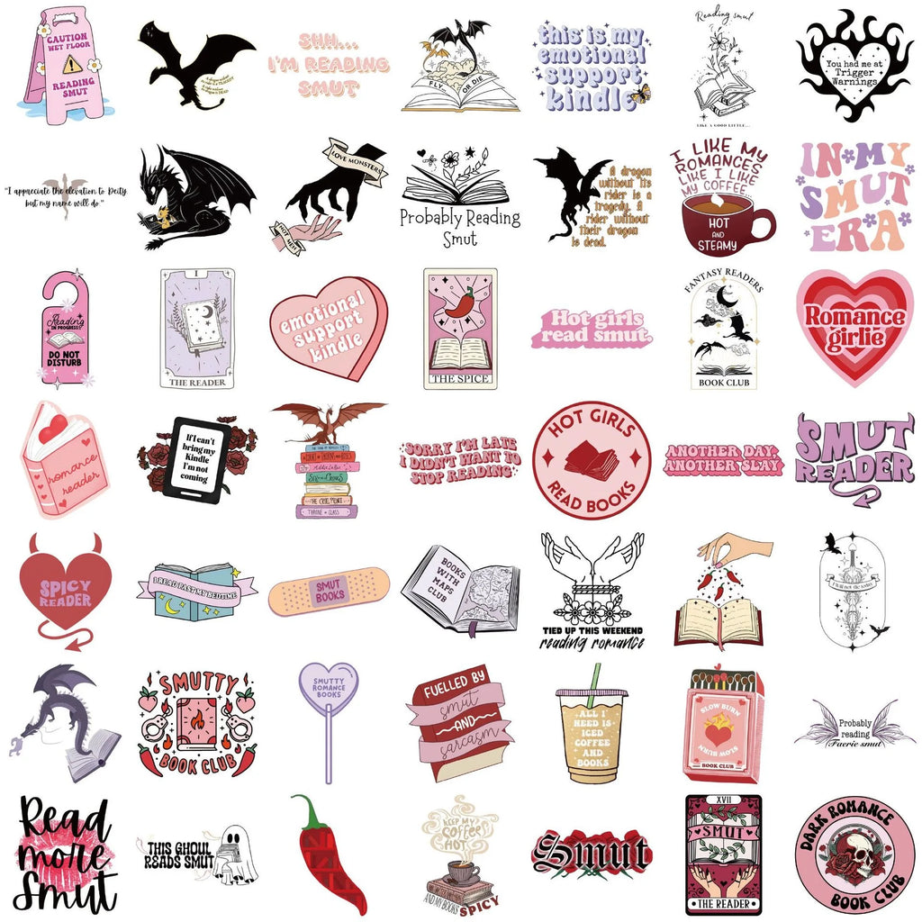 Smut Bookish Stickers
