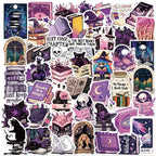 Midnight Purple Bookish Stickers