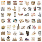 Vintage Bookish Stickers