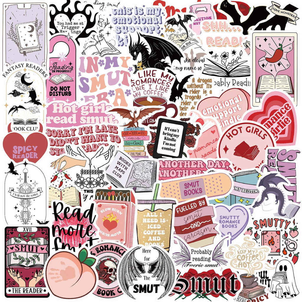 Smut Bookish Stickers