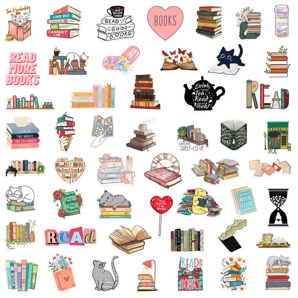 Book Club Stickers