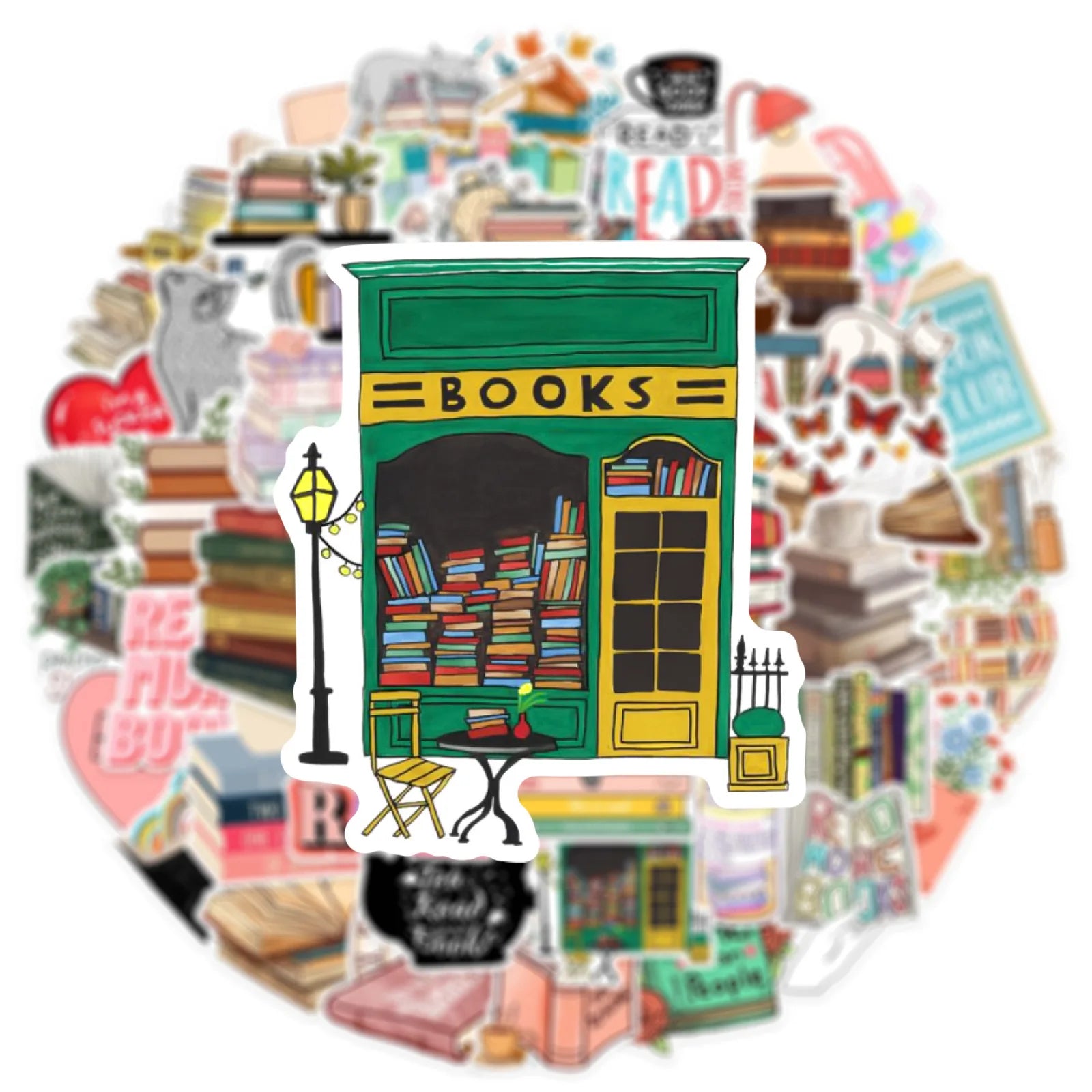 Book Club Stickers