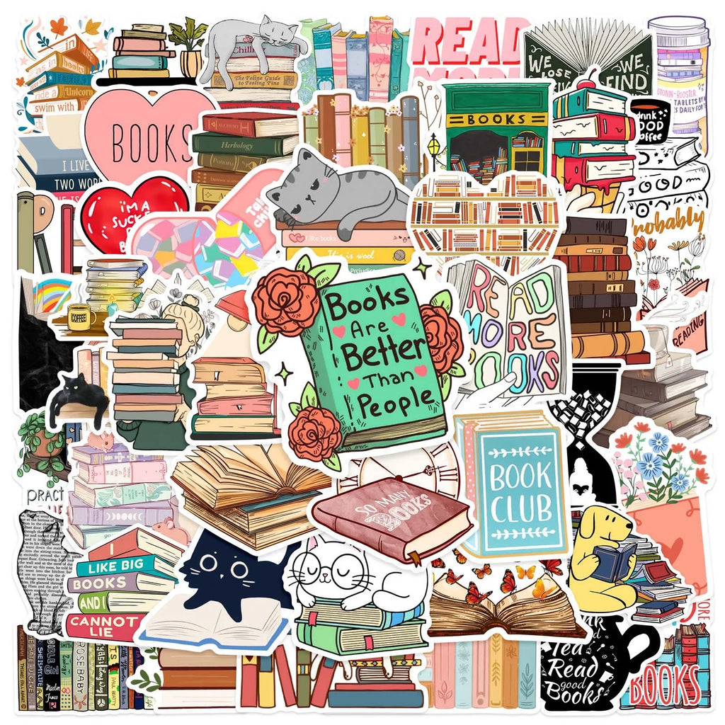 Book Club Stickers